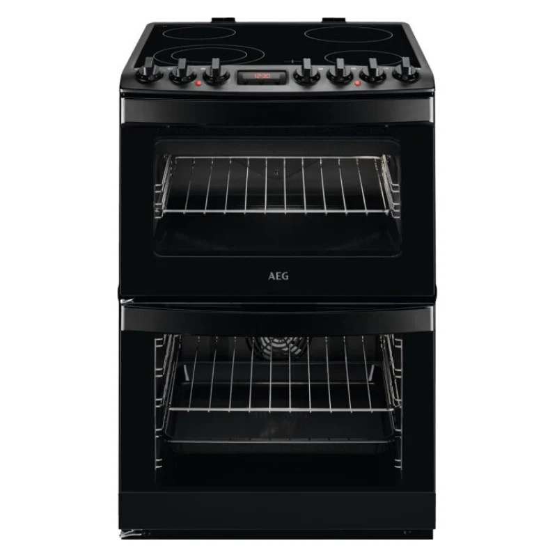 AEG CCB6740MCB - Black 4 Zone Electric Steam Bake Cooker - A/A energy