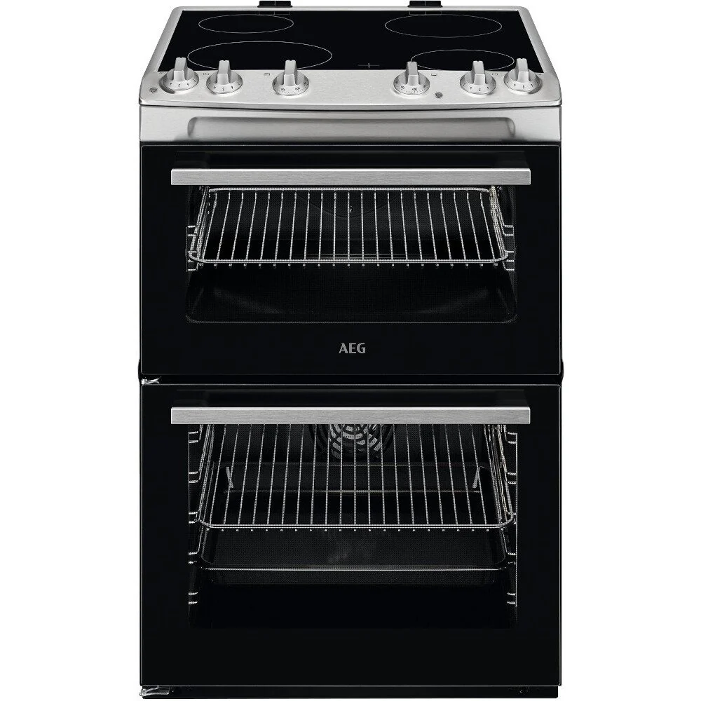 AEG CCX6501ACM - Stainless Steel Electric Cooker - Double Oven - 77/39L - A Energy Rating - Image 4