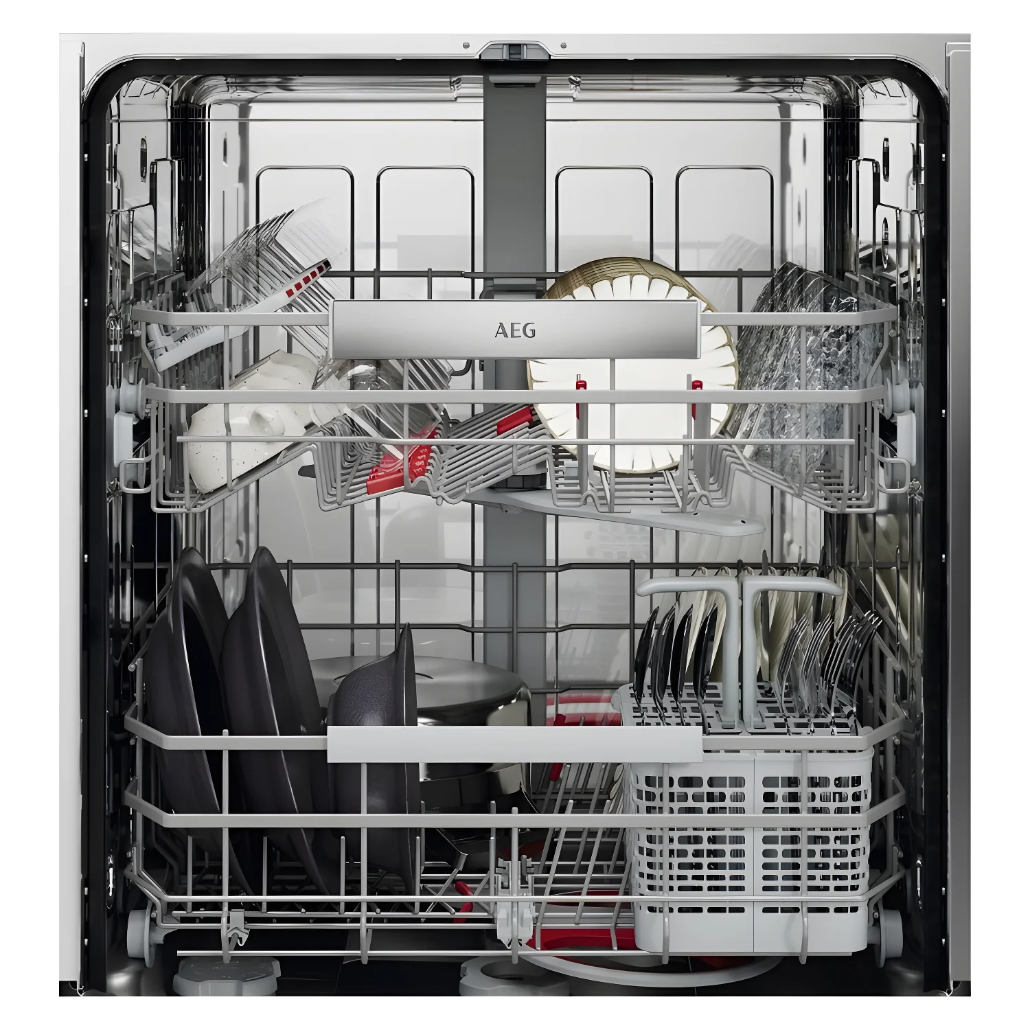 AEG GI8200A1SN - Black Integrated Dishwasher - 13 Place Settings - A Energy - Image 2