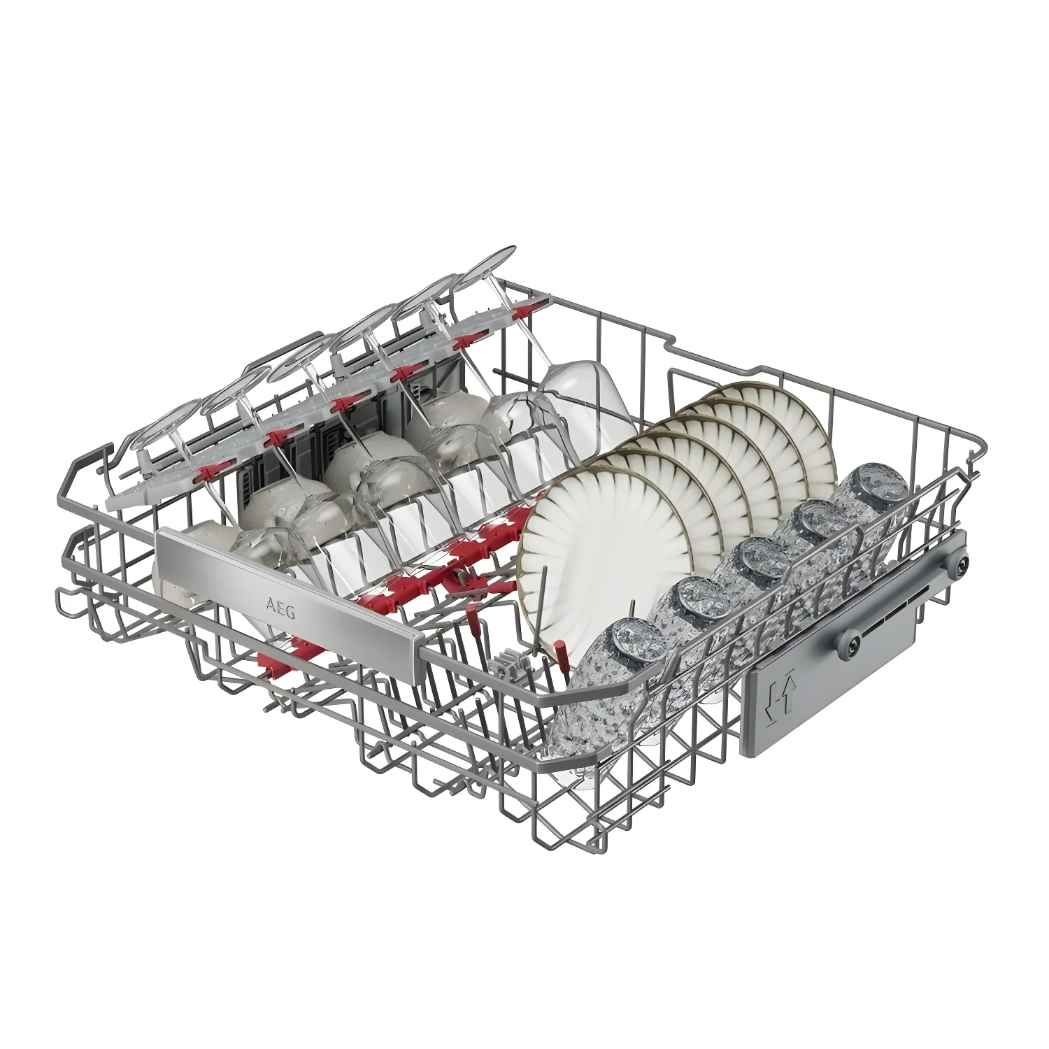 AEG GI8200A1SN - Black Integrated Dishwasher - 13 Place Settings - A Energy - Image 4
