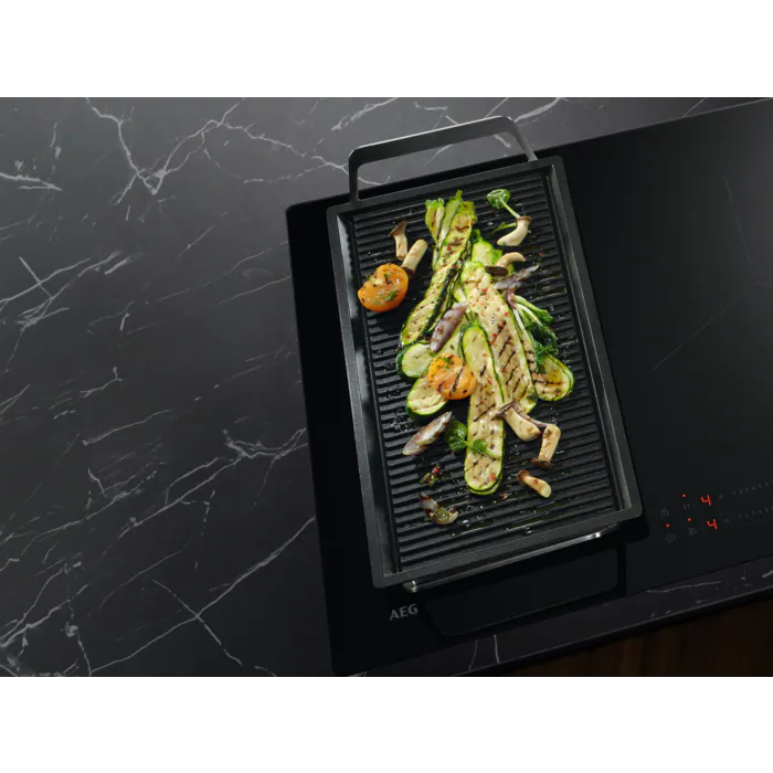 AEG HDB95623NB - Black 5 Zone Dual Fuel Hob - Image 8