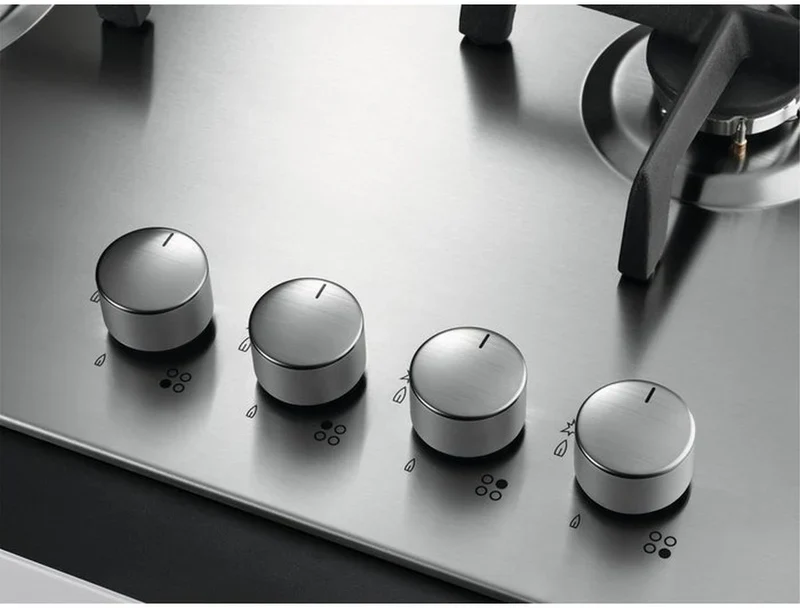 AEG HGX6400SM - Stainless steel 4 Zone Gas Hob - Image 2