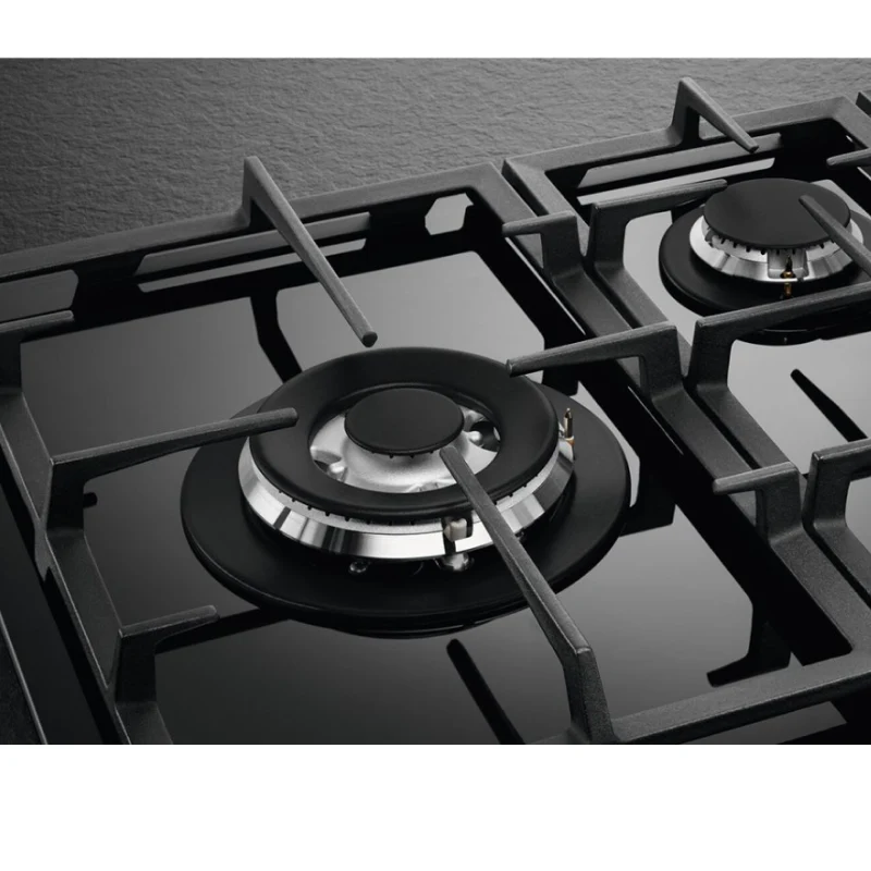 AEG HKB75820NB - Black 5 Zone Gas Hob - Image 4