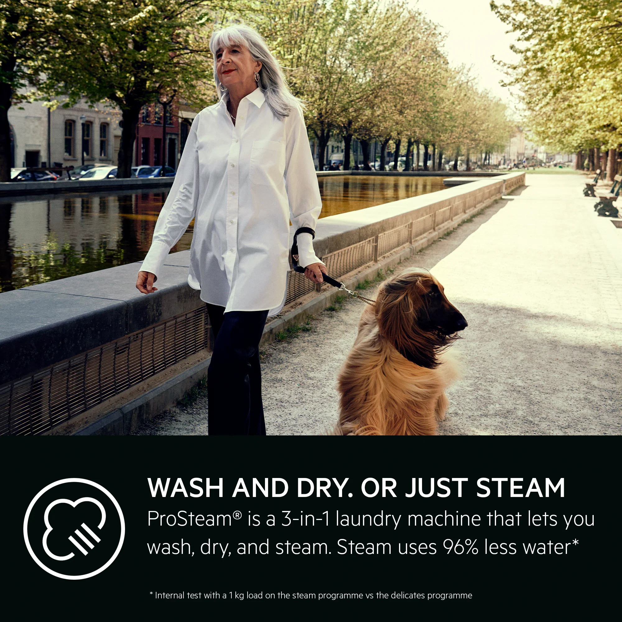 AEG L7WC84636BI - Integrated 8KG/4KG Washer Dryer - 1600 RPM - B energy - Image 3