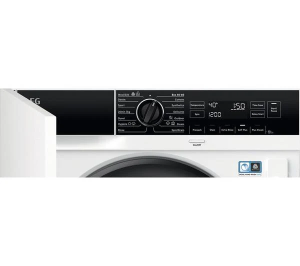AEG LF7C8636BI - 7000 Series Integrated 8KG Washing Machine - 1600 RPM - B energy - Image 2