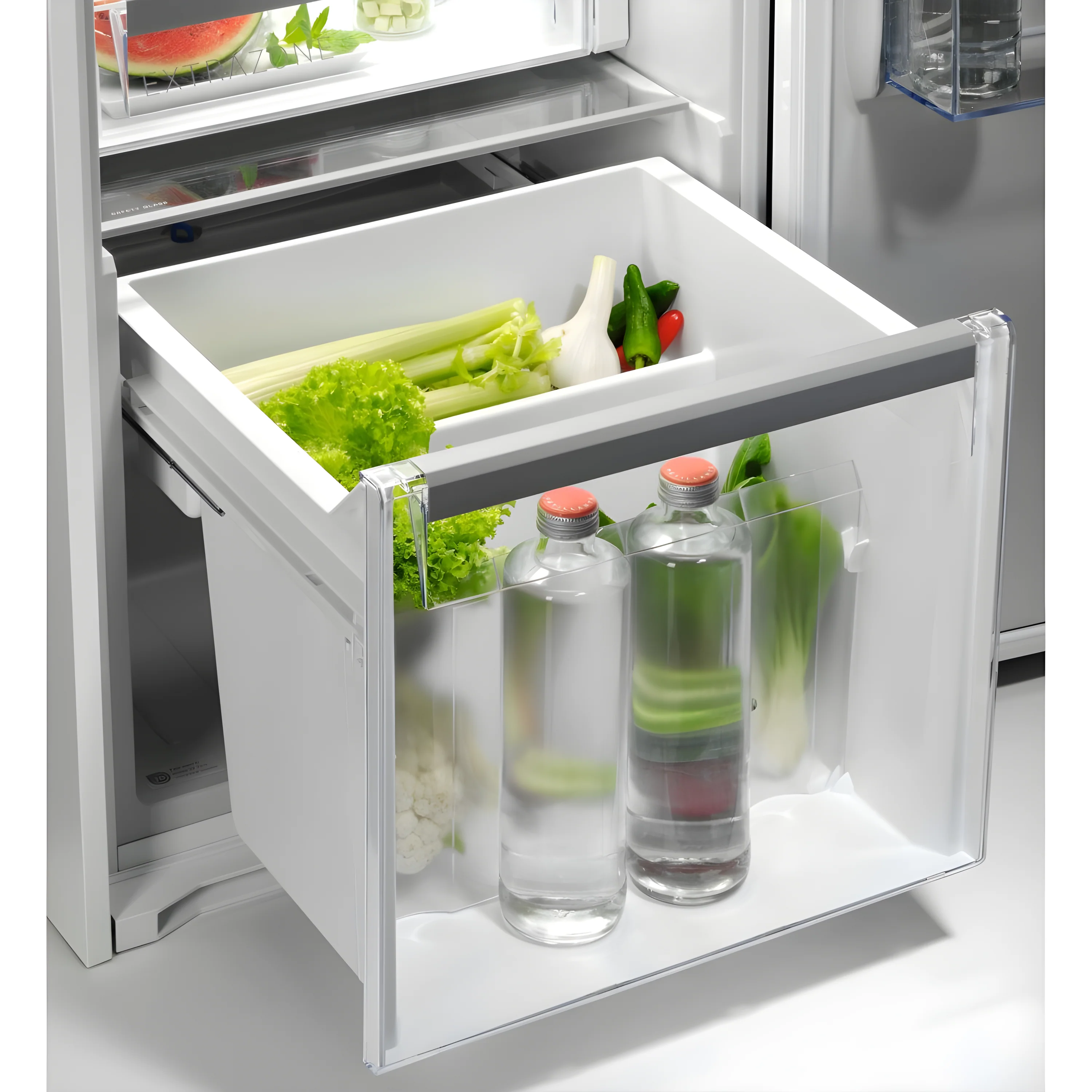 AEG NSK6D181EC - White Built-In Larder Fridge - 310L - E Energy Rating - Image 3