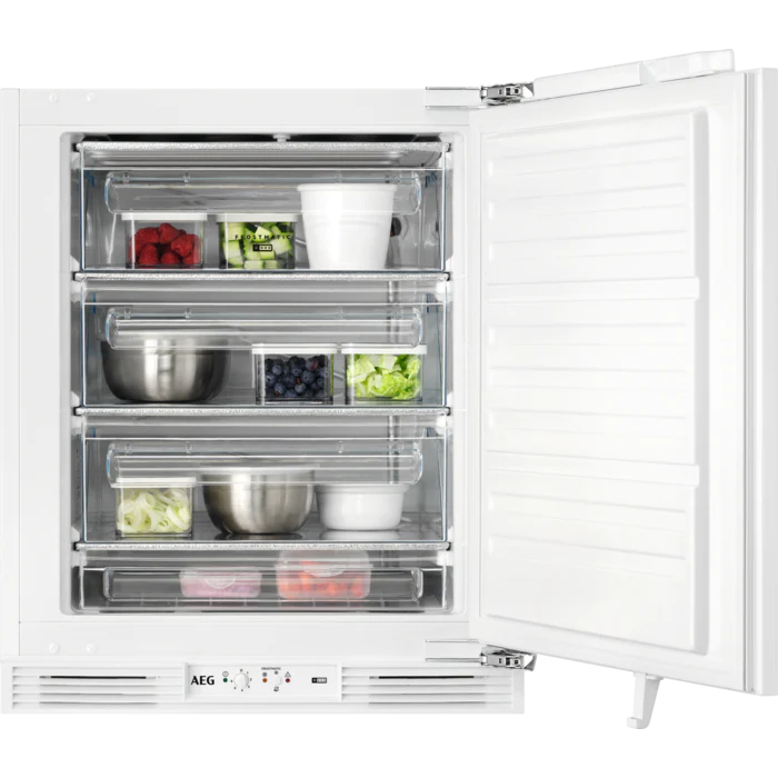AEG OAB6I82EF - Built Under Freezer with Fixed Hinge  - E energy