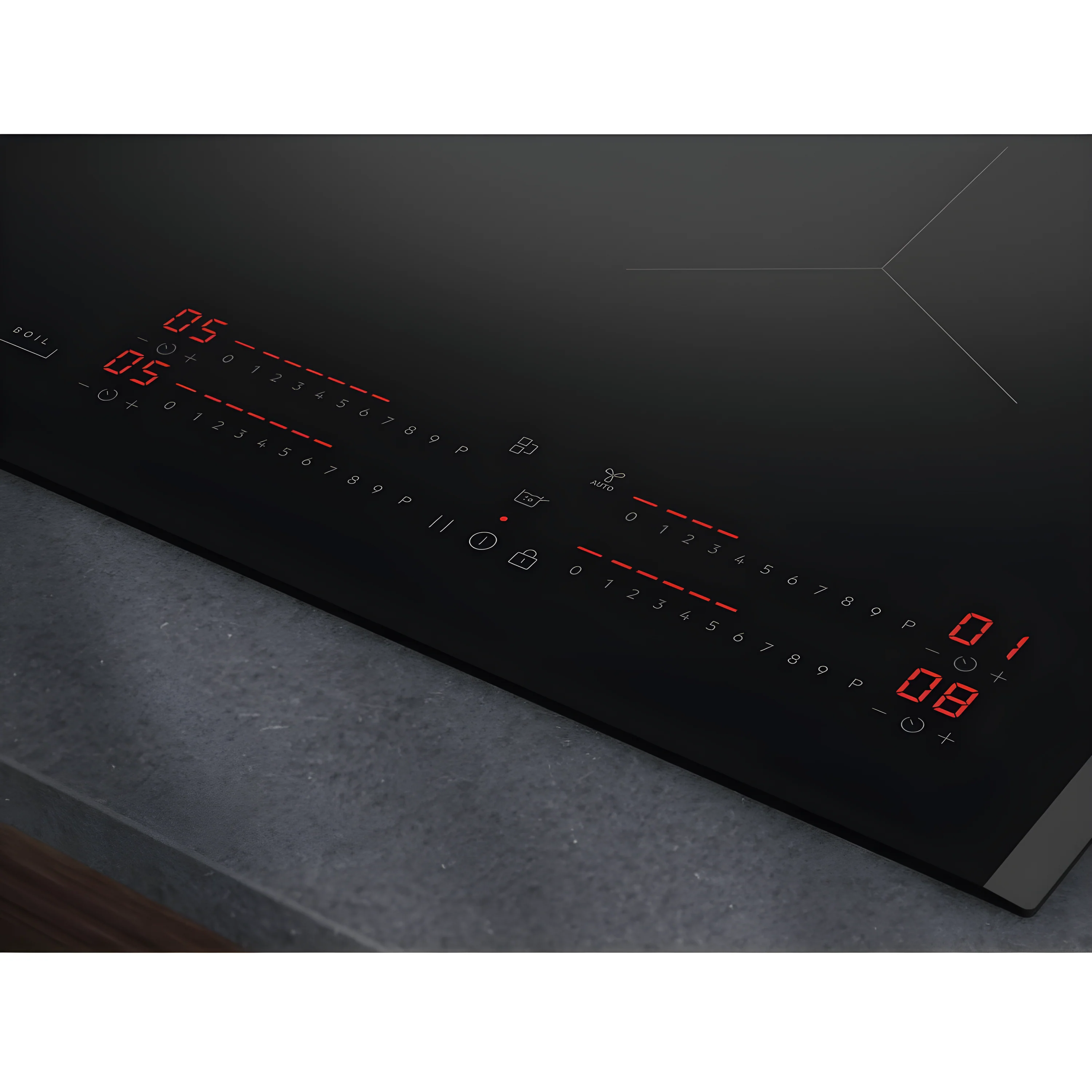 AEG TI64IB10FB - Black Induction Hob - 59cm - 4 Zones - Image 5