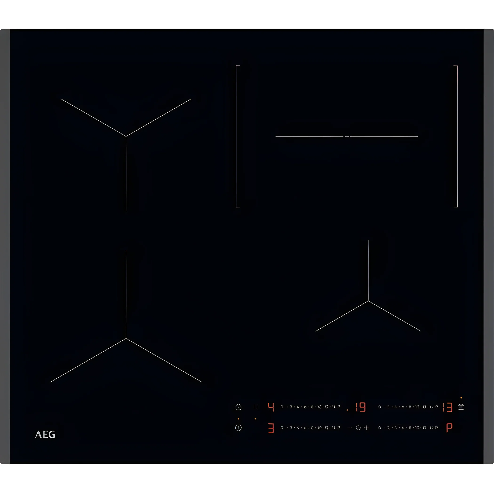 AEG TO64IC0XFB - Black Induction Hob - 60cm - 4 Zones - Image 2