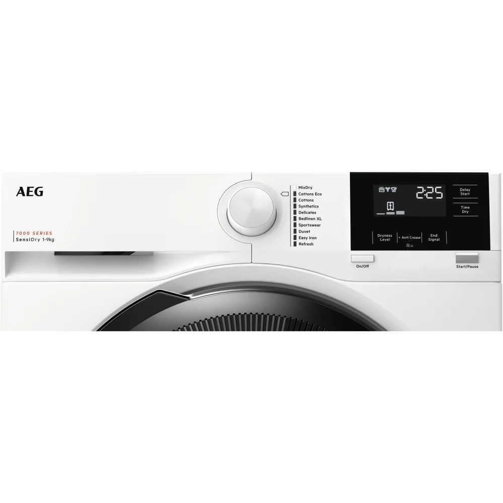AEG TR719A4B - White 9KG Heat Pump Tumble Dryer - A+++ Energy Rating - Image 3