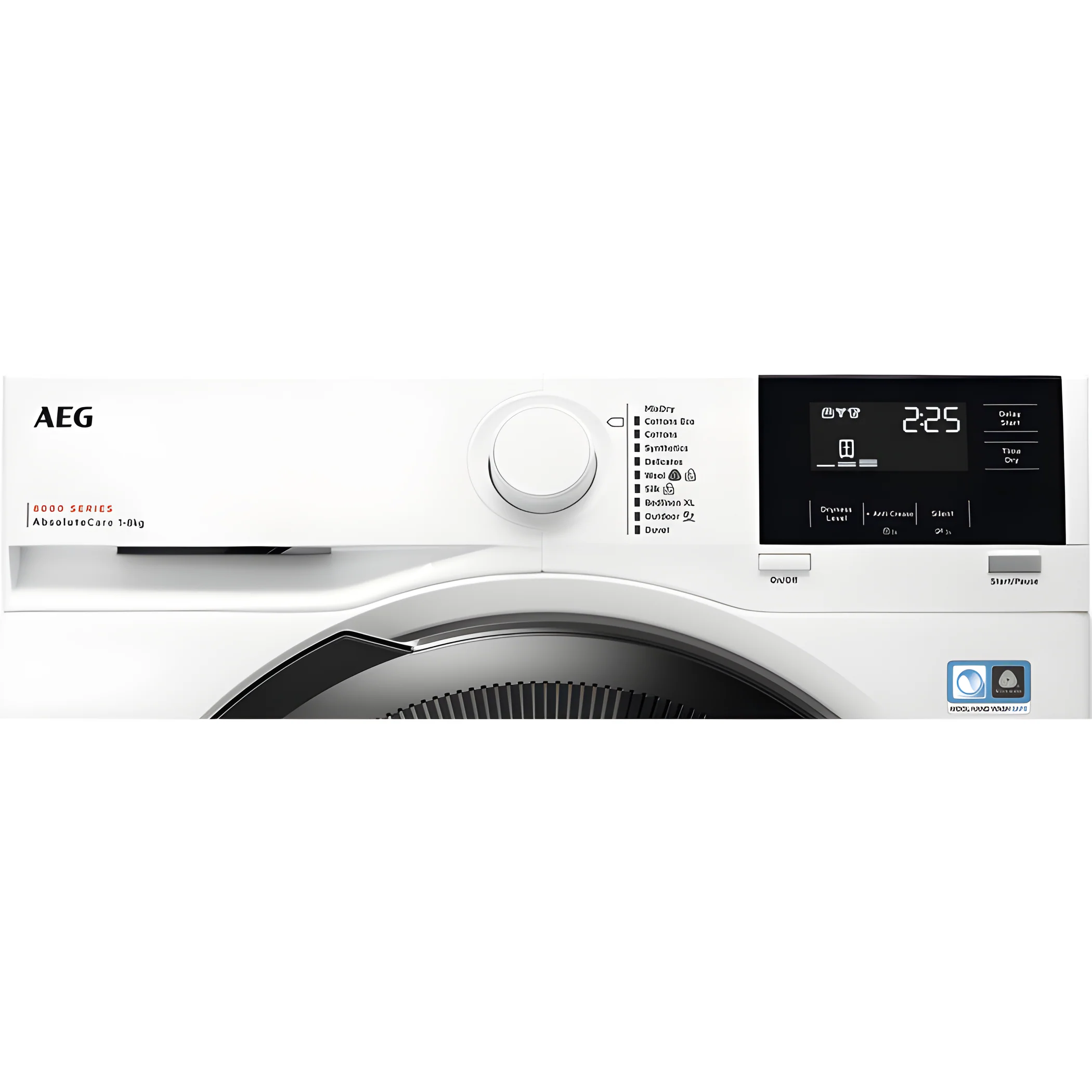 AEG TR818P4B - White 8KG Heat Pump Condenser Dryer - A++ energy - Image 2