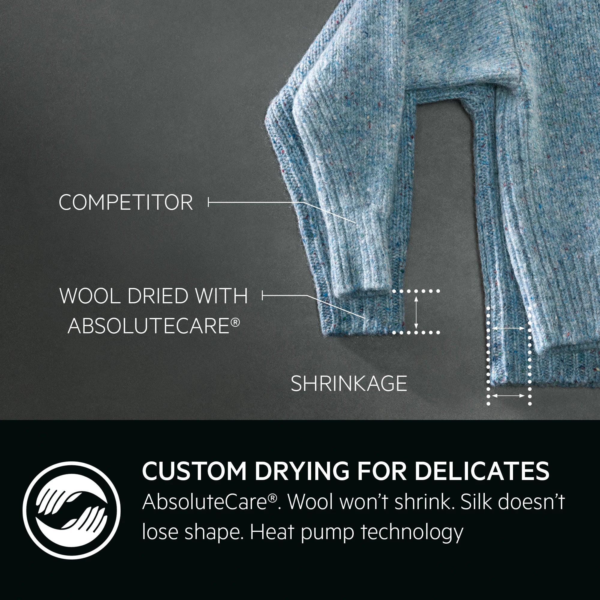 AEG TR818P4B - White 8KG Heat Pump Condenser Dryer - A++ energy - Image 7