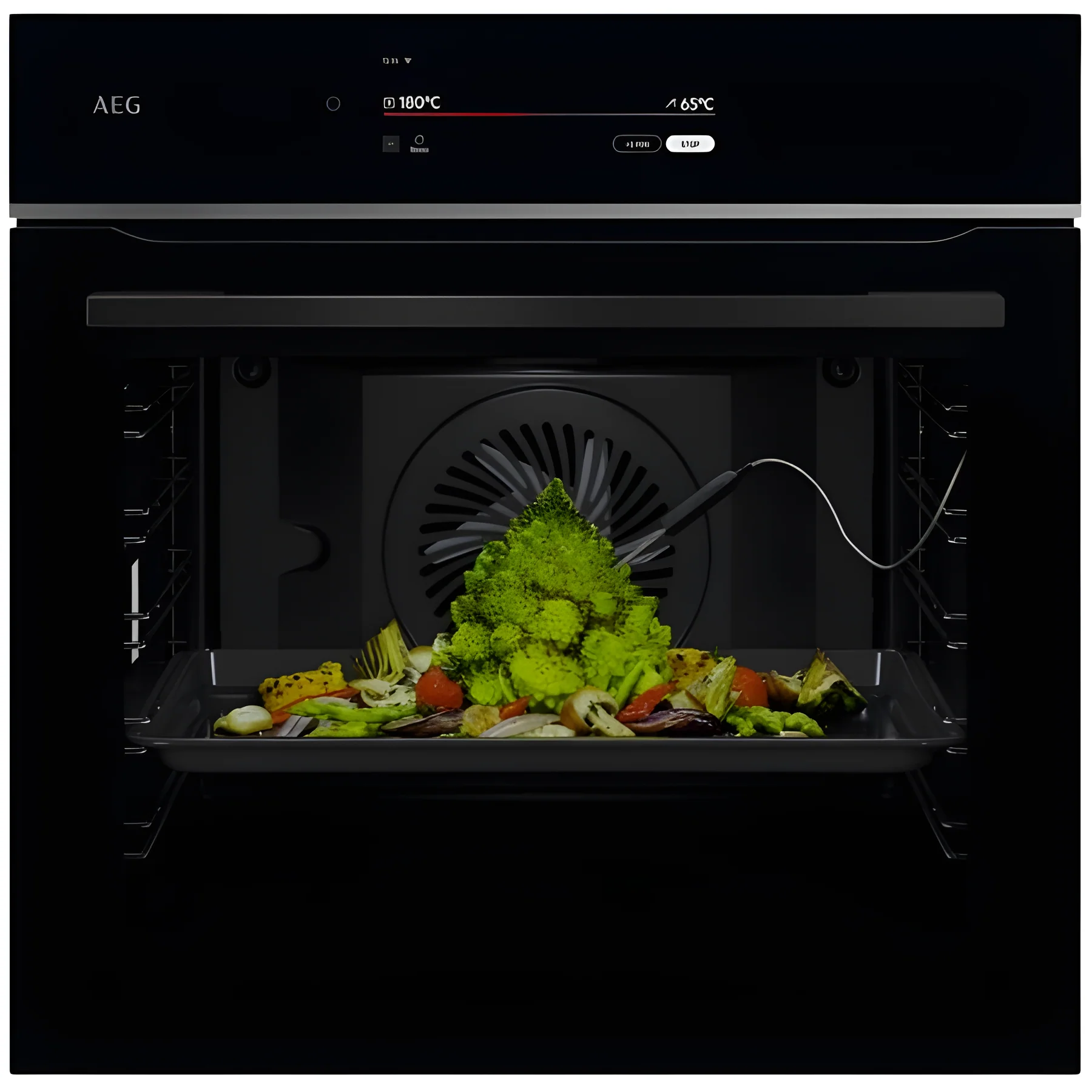 AEG TT9PB831AB - Black Single Oven - 71L - A++ Energy