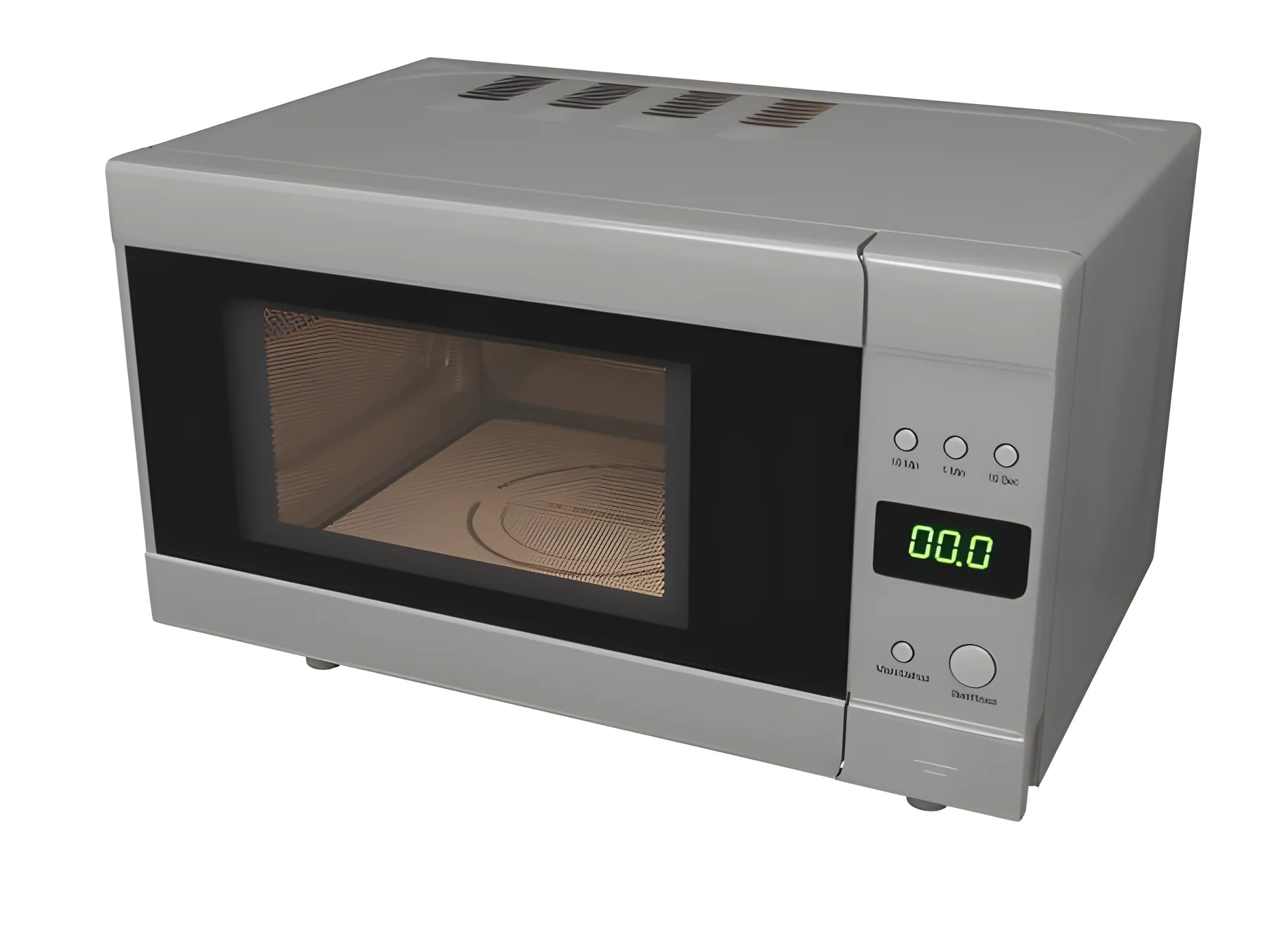Cata SWFBFSMS - Silver 20L Flatbed Microwave - 700W - Image 3