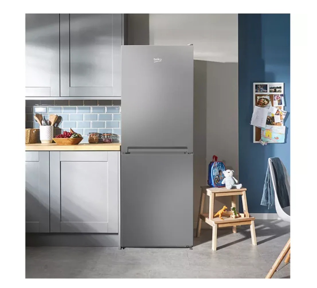 Beko CFG4552S - Silver Freestanding 50/50 Frost Free Fridge Freezer - E energy - Image 2