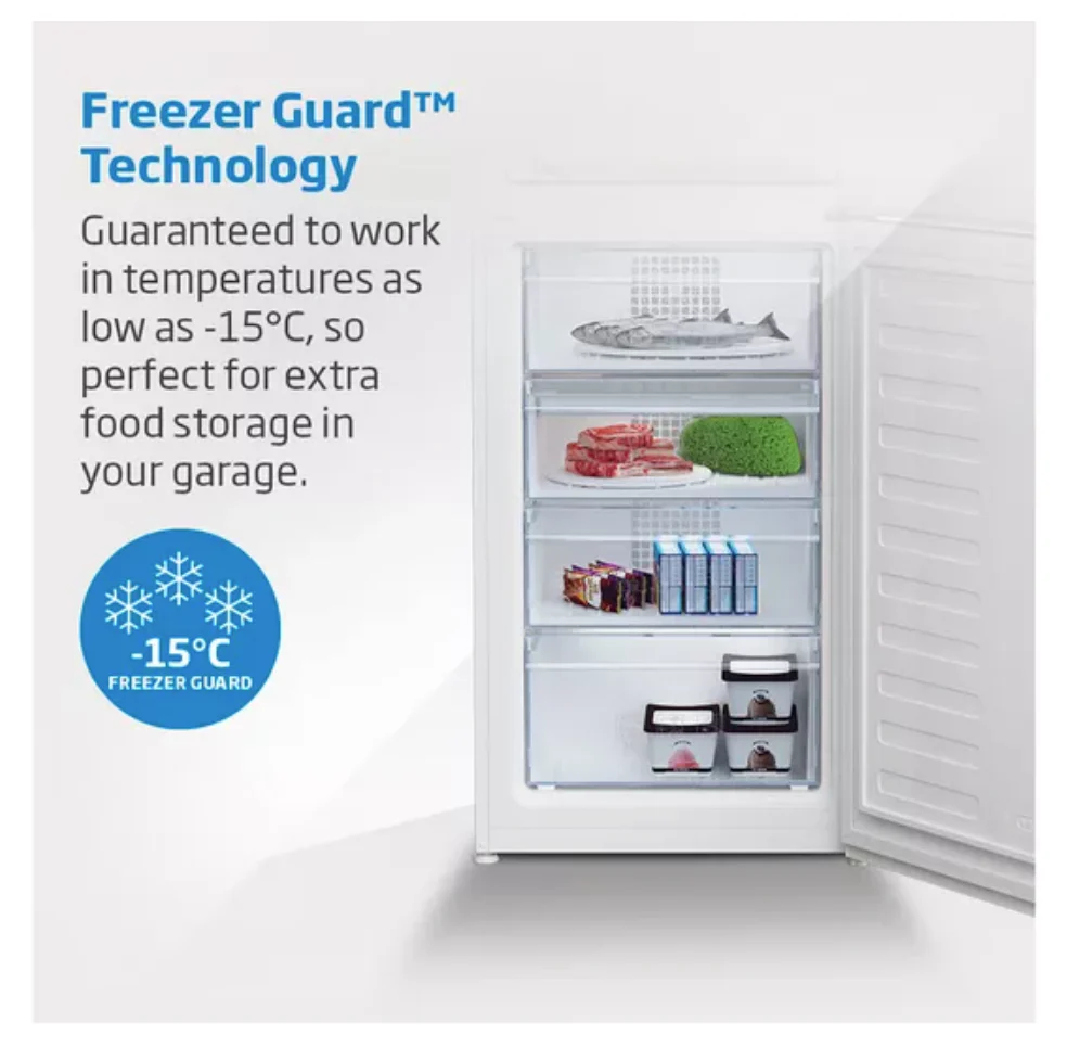 Beko CFG4552S - Silver Freestanding 50/50 Frost Free Fridge Freezer - E energy - Image 5