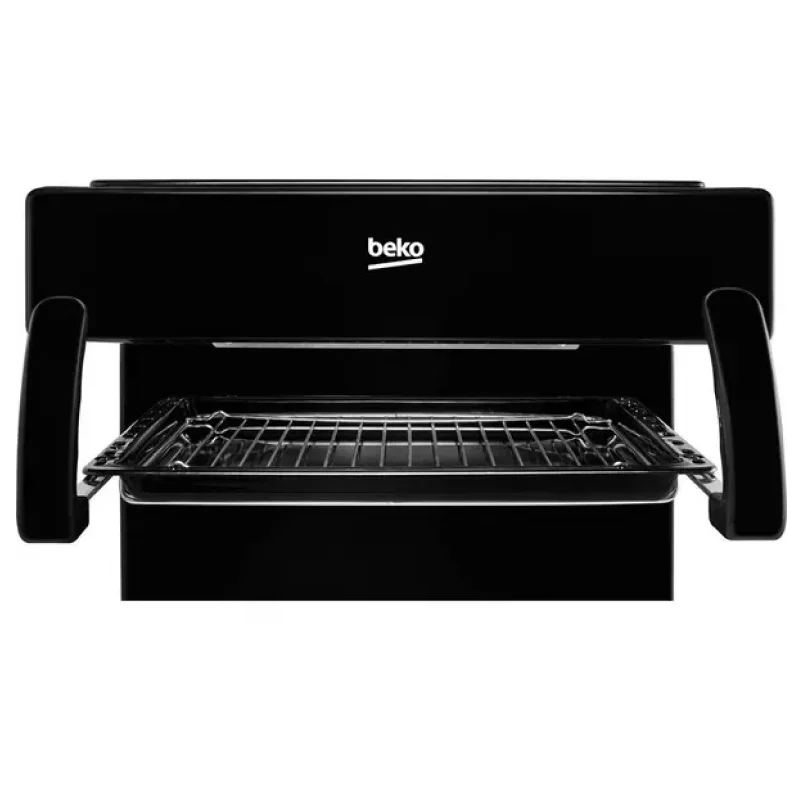 Beko KA52NEK - Black 4 Zone Gas Cooker - Manual cleaning - A energy - Image 3