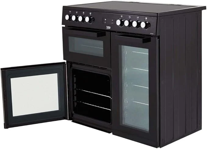 Beko KDVC90K - Black Electric Range Cooker - 167L - A Energy Rating - Image 3