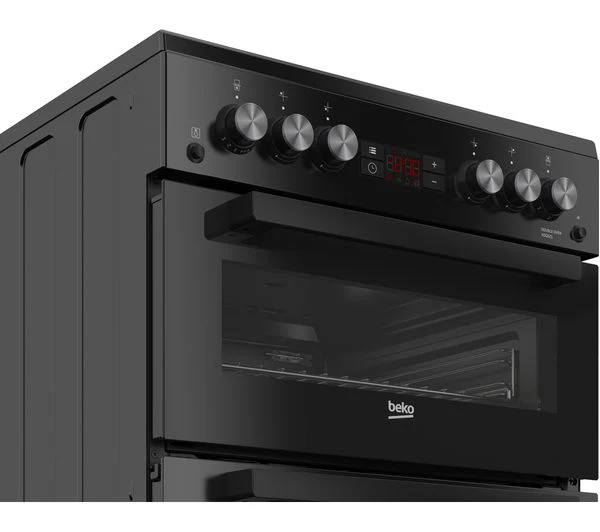 Beko XDG621K - Black Gas Cooker - Dual Oven - A+ Energy - Image 4