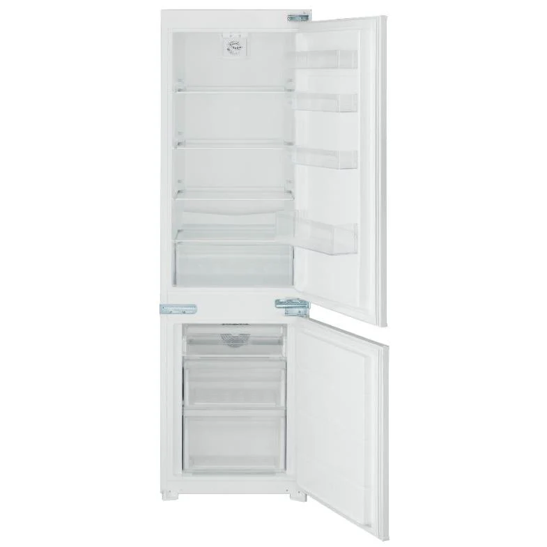Belling B70309FF 444410787 - White 70/30 Split Integrated Fridge Freezer - 243L Capacity - E Energy Rating - Image 2