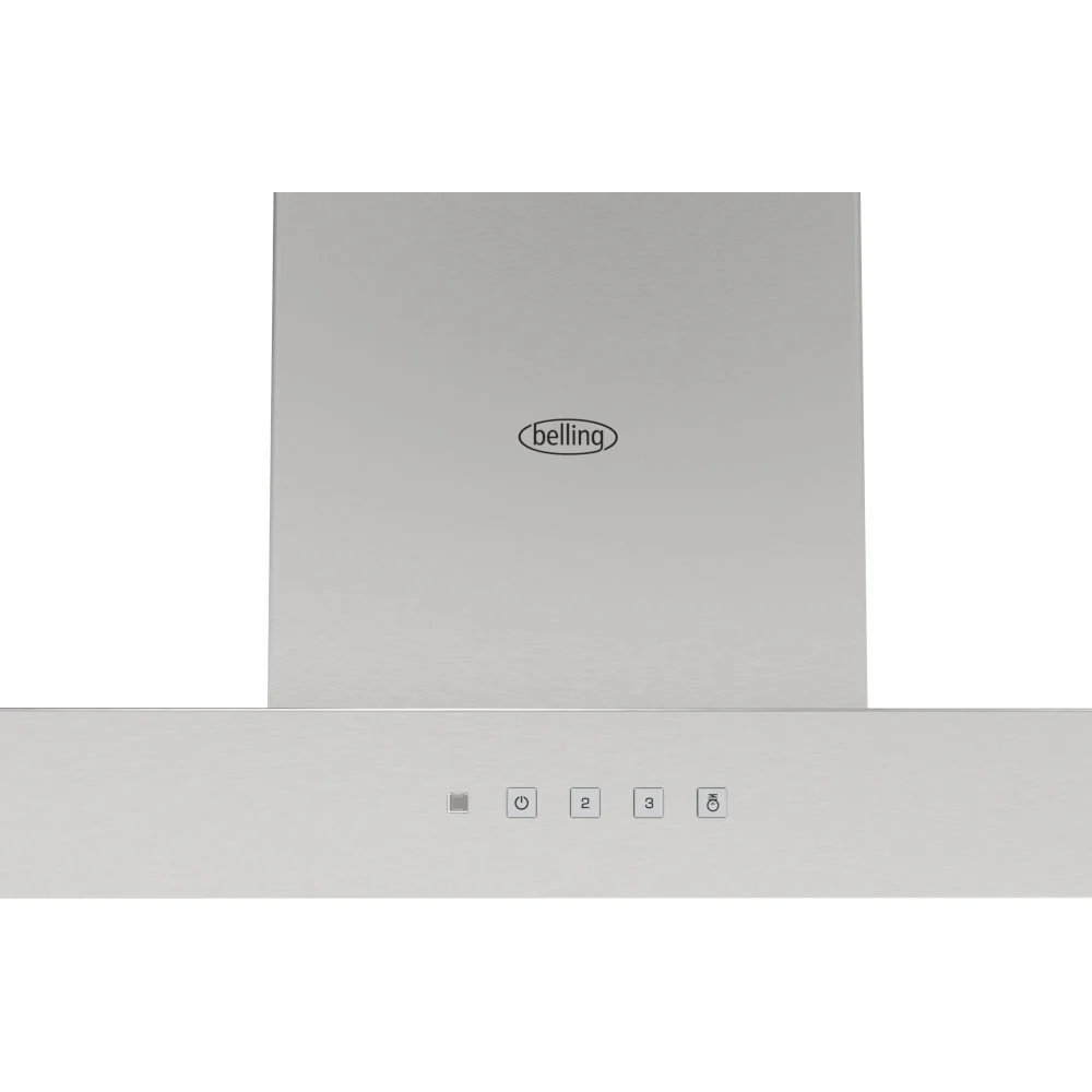 Belling BEL CHIM 603T 444411680 - Stainless Steel T-Shape Extractor Hood - 3 Speed Settings - D Energy Rating - Image 2