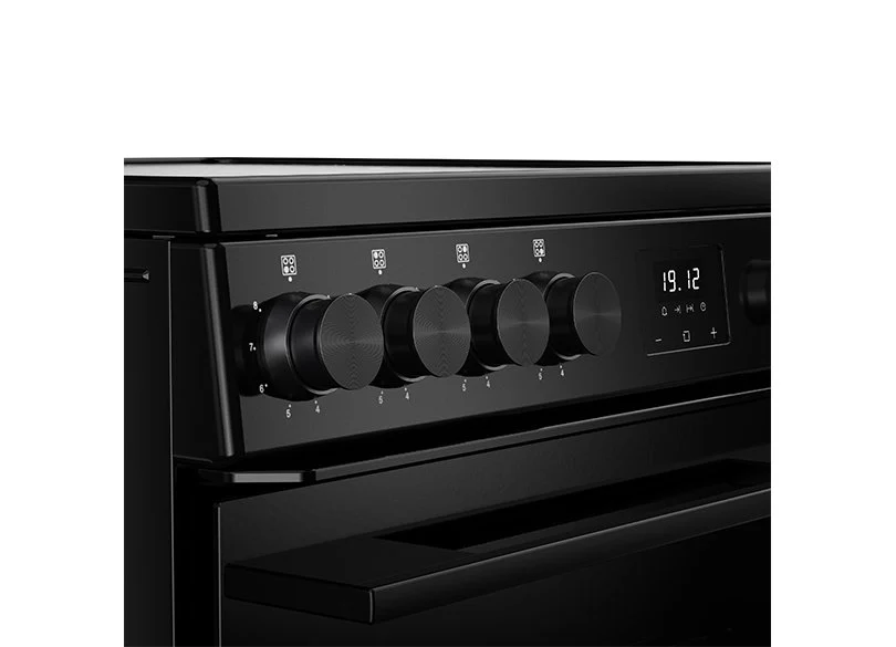 Belling BEL FSA VISION 60E BLK 444412049 - Black & Silver Steel Cooker - 99L Capacity - Image 5
