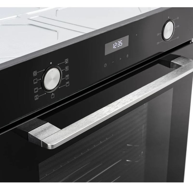 Belling BI603MF BLK 444411626 - Black Built in Electric Single Oven - Easy cleaning - A energy - Image 2