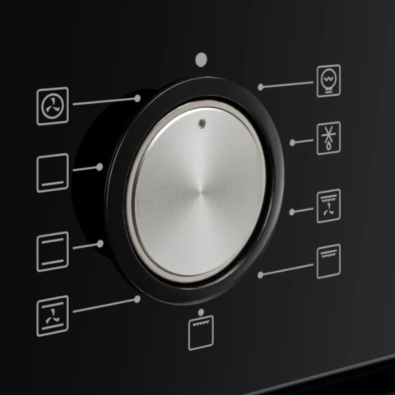 Belling BI603MF BLK 444411626 - Black Built in Electric Single Oven - Easy cleaning - A energy - Image 3