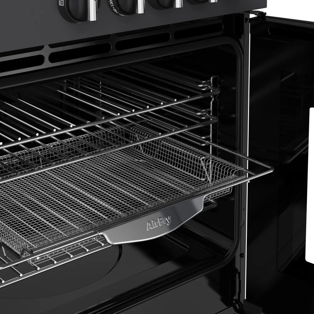 Belling Farmhouse 100DF 444411828 - Grey 100cm Dual Fuel Range Cooker - 199L - A energy - Image 3