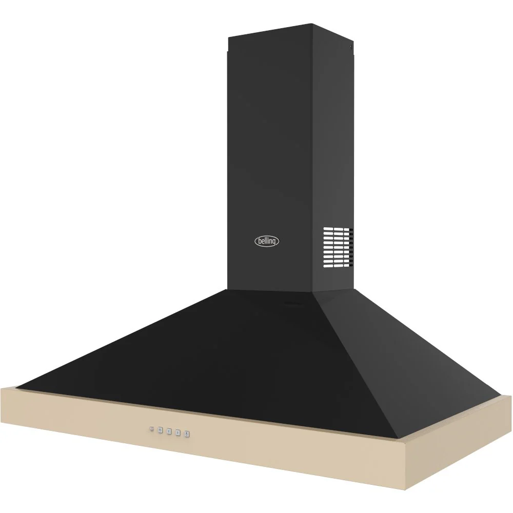 Belling Farmhouse 110PYR 444411676 - Cream Chimney Cooker Hood - 600 m³/h - C energy - Image 3