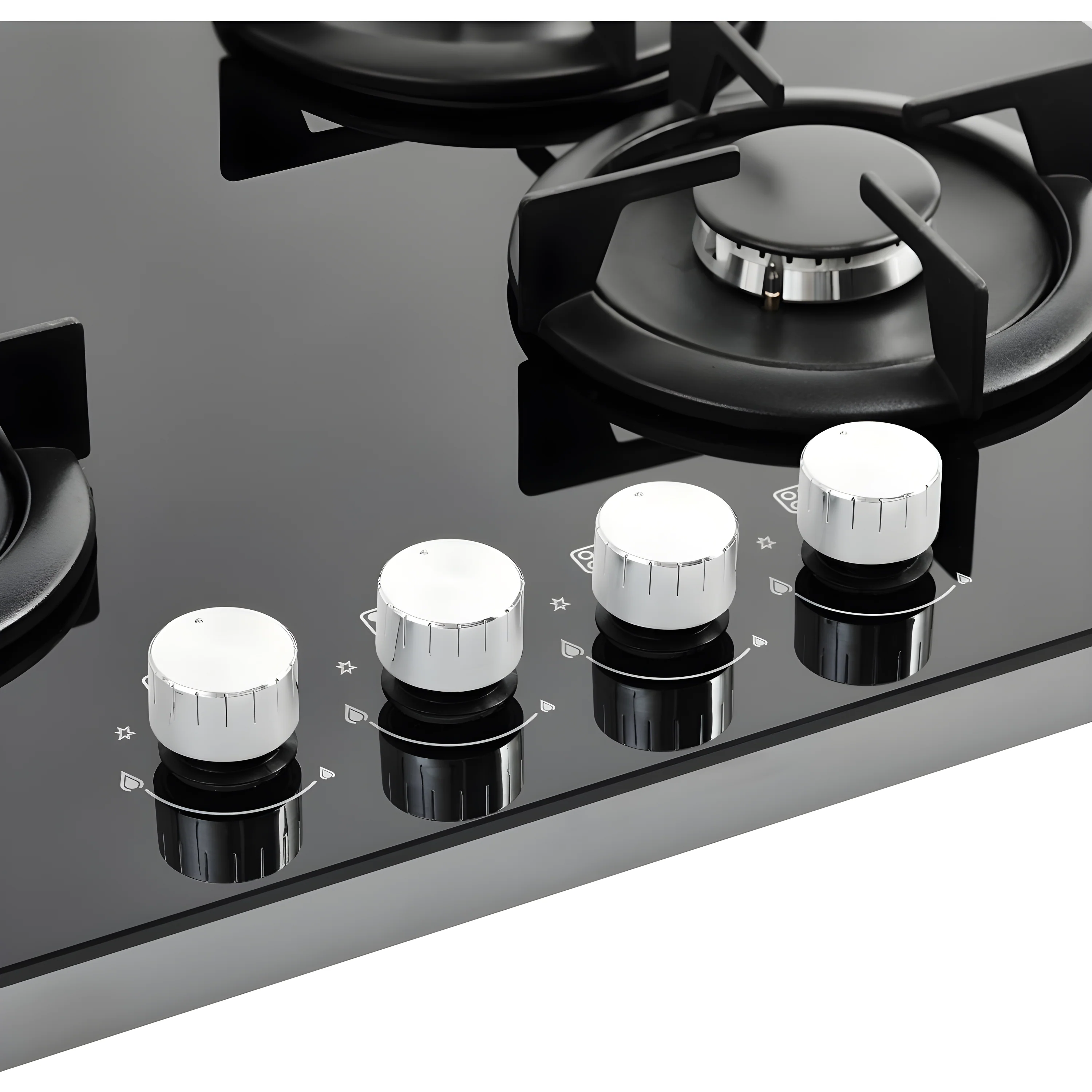 Belling GTG603RI 444411637 - Black 60cm 4 Burner Gas Hob - Black on Glass - A Energy Rating - Image 5