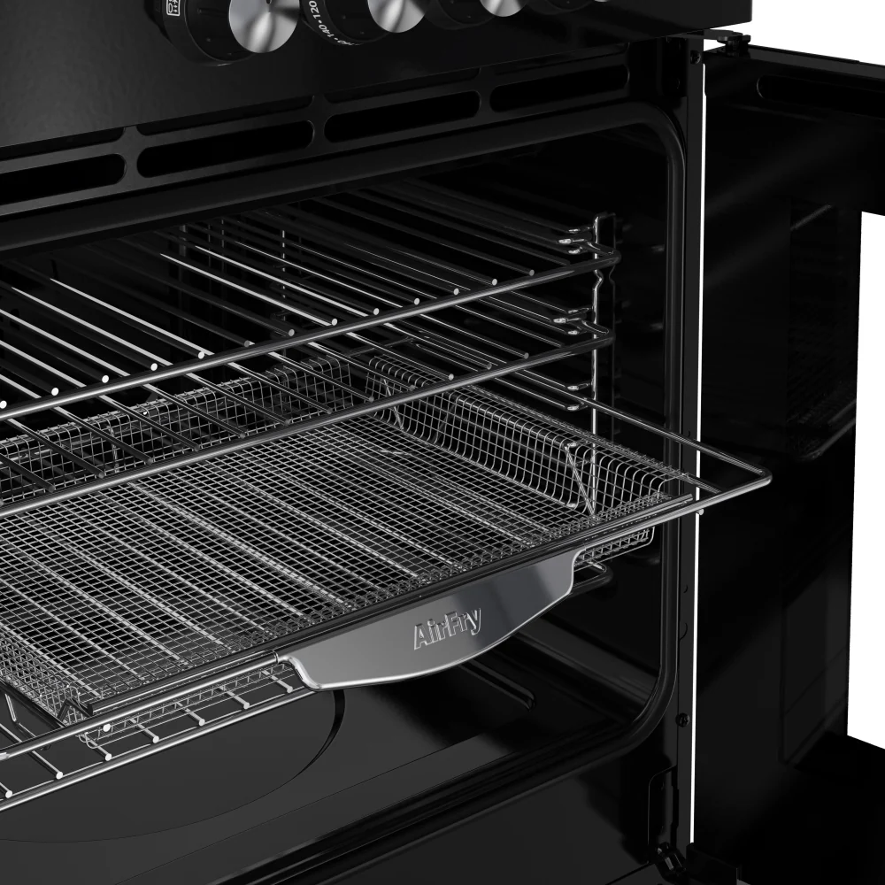 Belling RCA COOKCENTRE 100DF 444411799 - Black 100cm Dual Fuel Range Cooker - 199L Capacity - A Energy Rating - Image 3