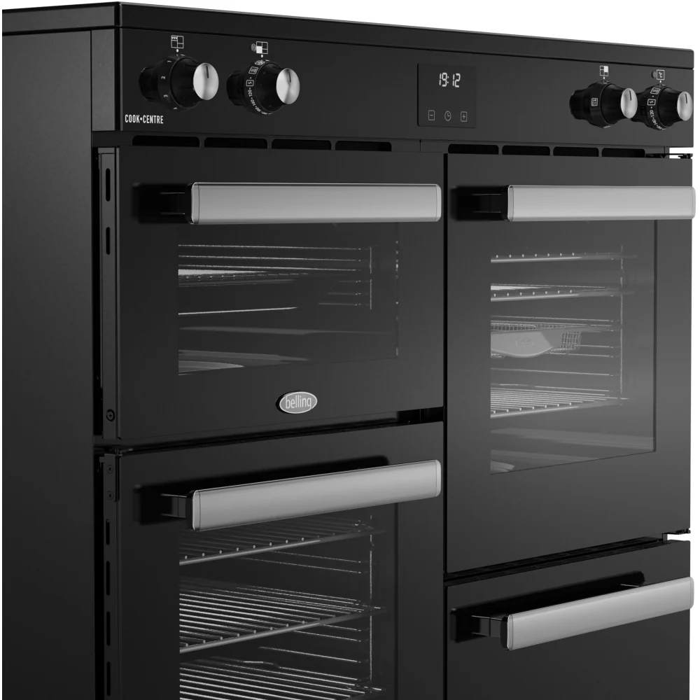 Belling RCA COOKCENTRE 100Ei - Black 100cm Induction Range Cooker - 199L - A Energy Rating - Image 5