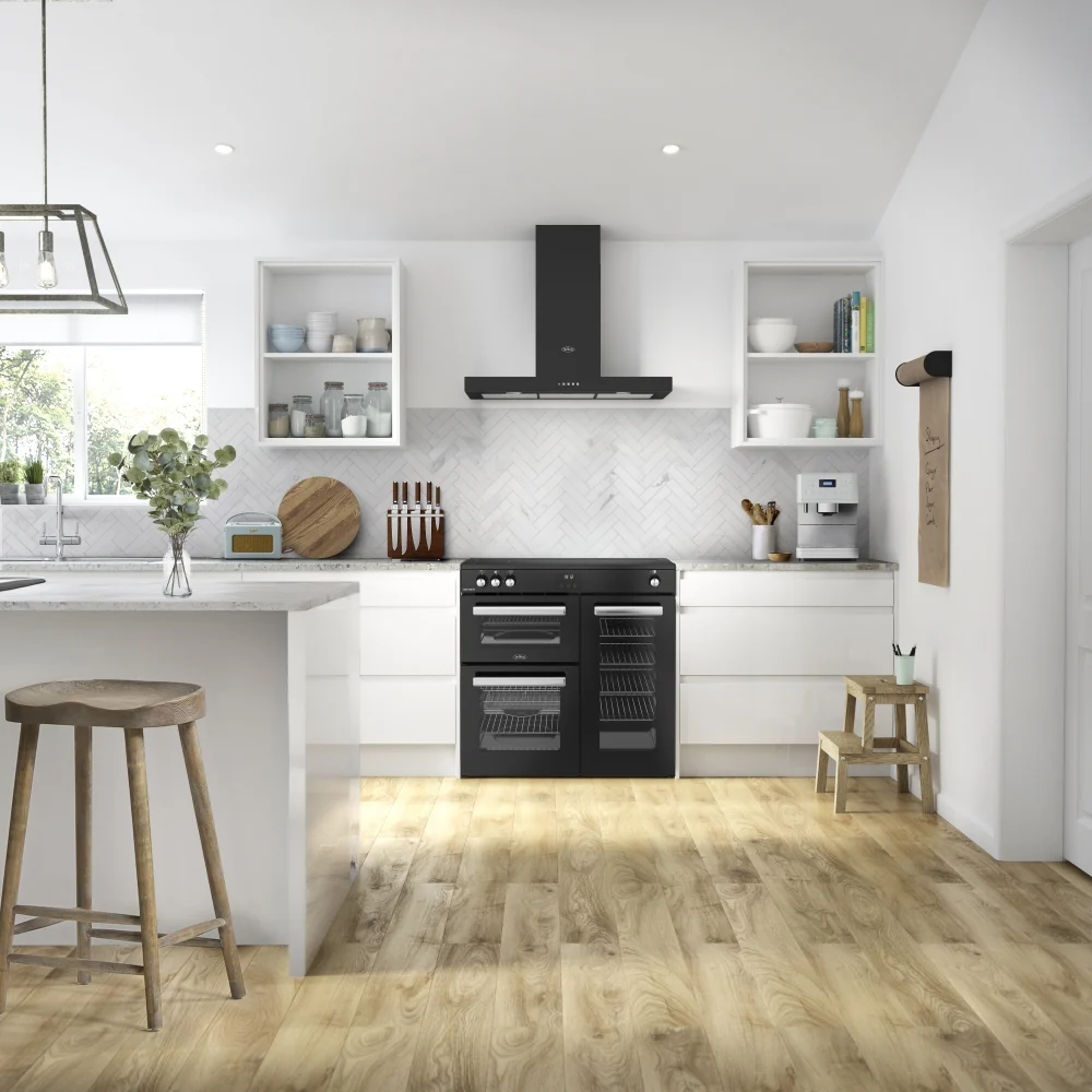 Belling RCA COOKCENTRE 90Ei 444411795 - Black Range Cooker - 90cm - 174L Capacity - A Energy Rating - Image 2