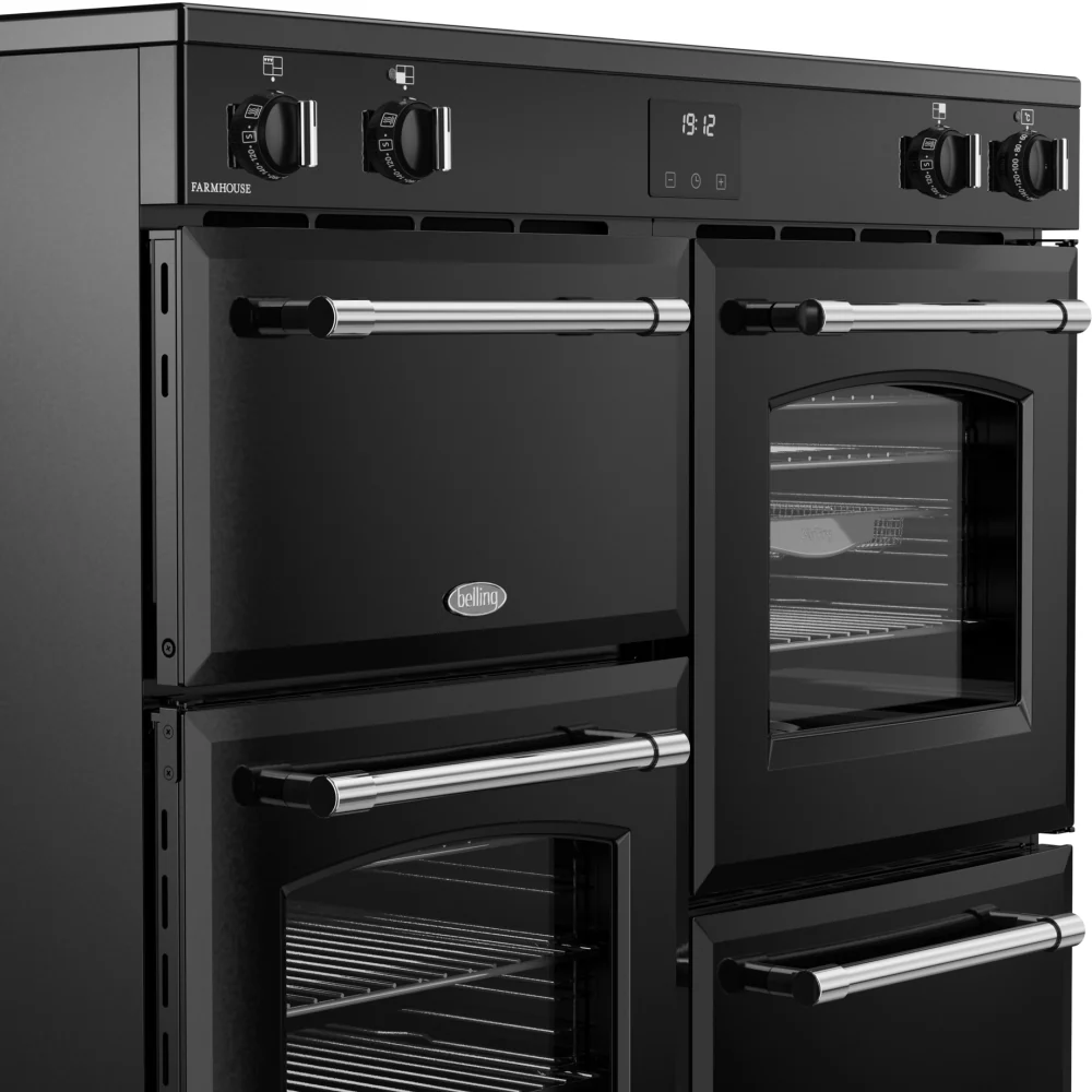 Belling RCA FARMHOUSE 100Ei 444411832 - Black 100cm Induction Range Cooker - 197L - A Energy - Image 5
