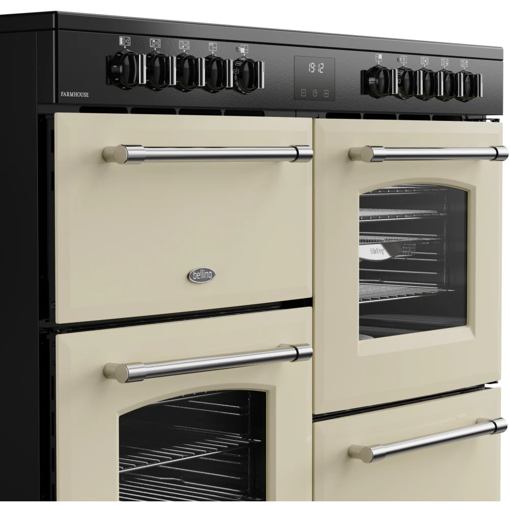 Belling RCA FARMHOUSE 110E C 444411836 - Cream 110cm Range Cooker - 199L Capacity - A Energy Rating - Image 5