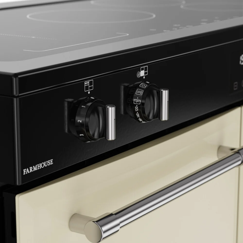 Belling RCA FARMHOUSE 110Ei 444411842 - Cream 110cm Range Cooker - 199L Capacity - A Energy Rating - Image 4