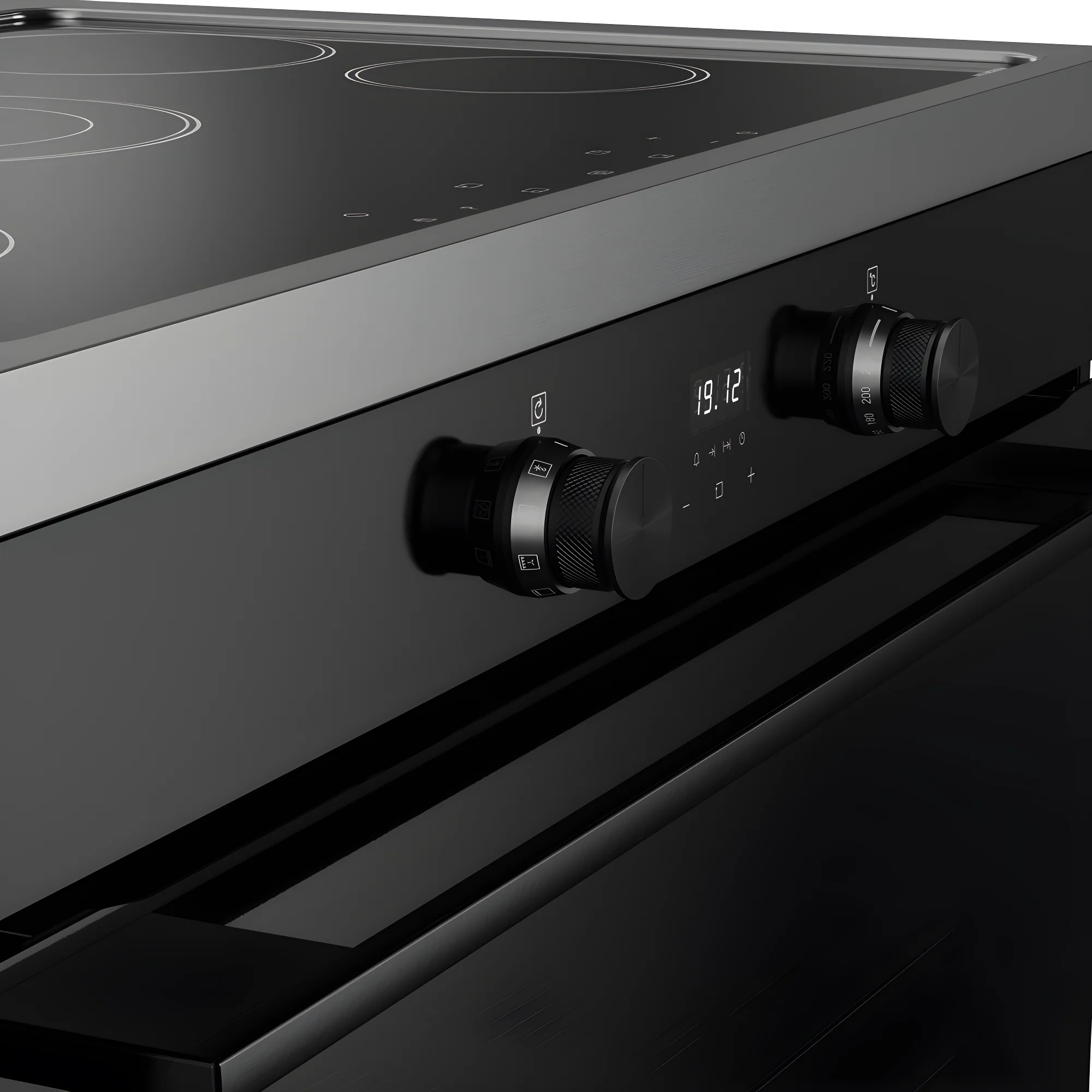Belling RCA VISION SGL 90Ei BLK 444412041 - Black 90cm Induction Range Cooker - 133L Single Oven - A Energy - Image 4