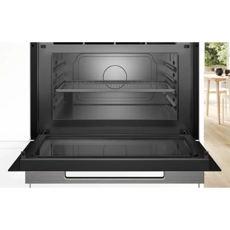Bosch Series 8 CEG732XB1B - Series 8 Built In 1000W Microwave with Grill in Black - Image 3