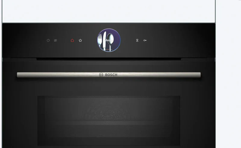 Bosch Series 8 CMG7361B1B - Black Electric Built-in Combination Microwave - Image 2