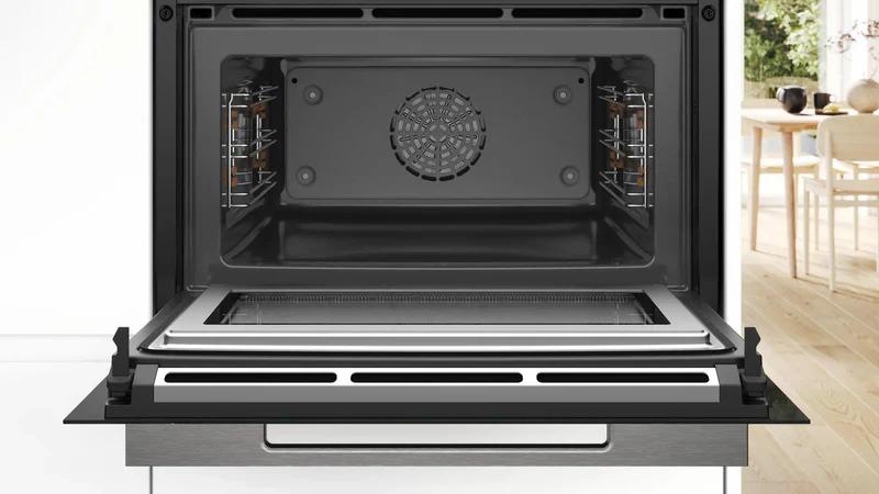 Bosch Series 8 CMG7361B1B - Black Electric Built-in Combination Microwave - Image 3