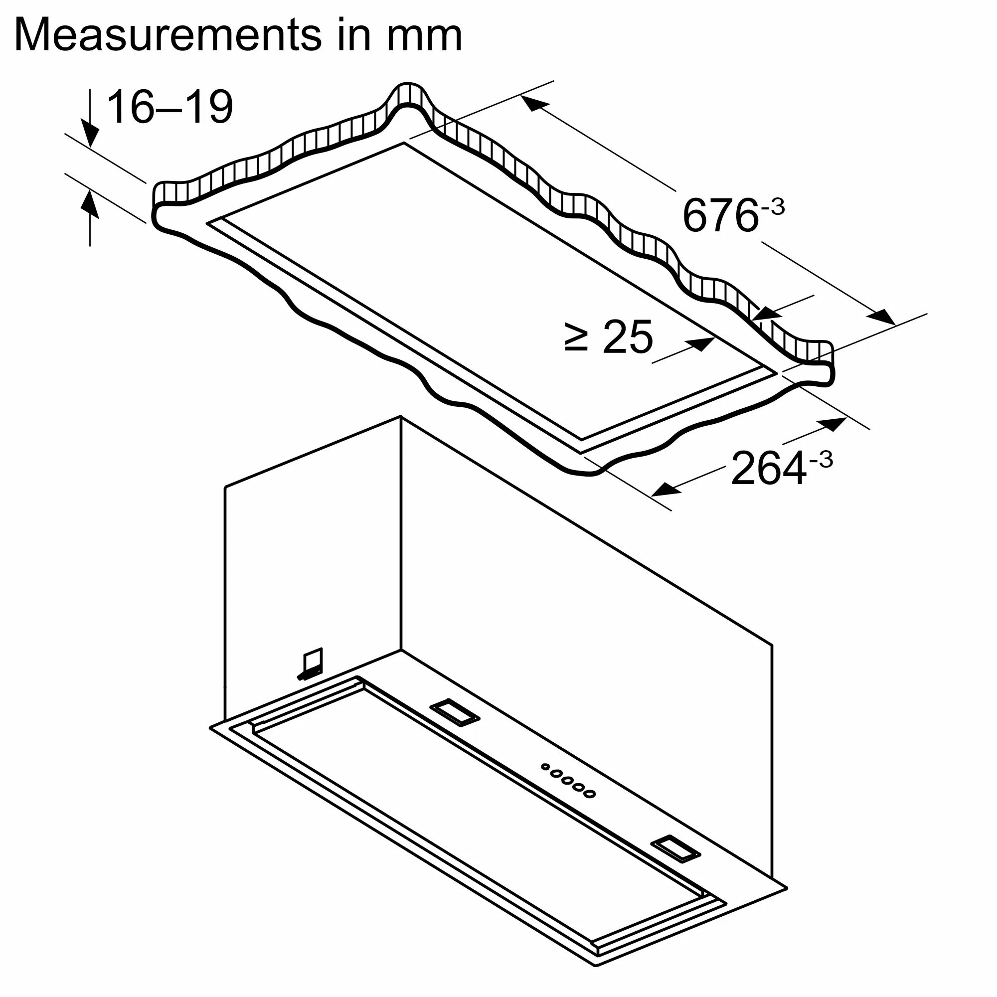 Bosch Series 6 DLN77AC60B - Black 70cm Canopy Cooker Hood - 730 m³/h Boost - A energy - Image 7