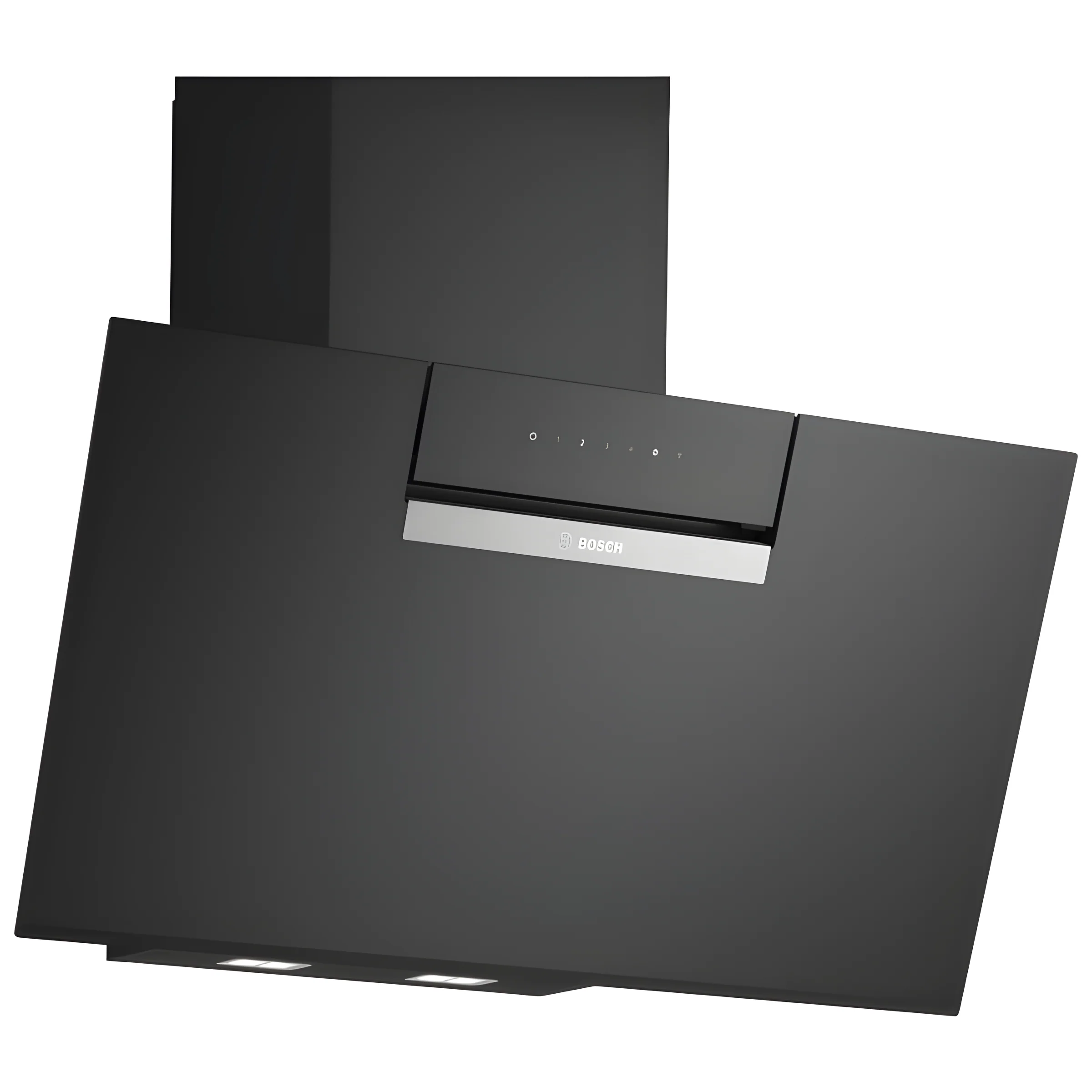 Bosch Series 4 DWK87FN60B - Black Chimney Extractor Hood - A+ energy