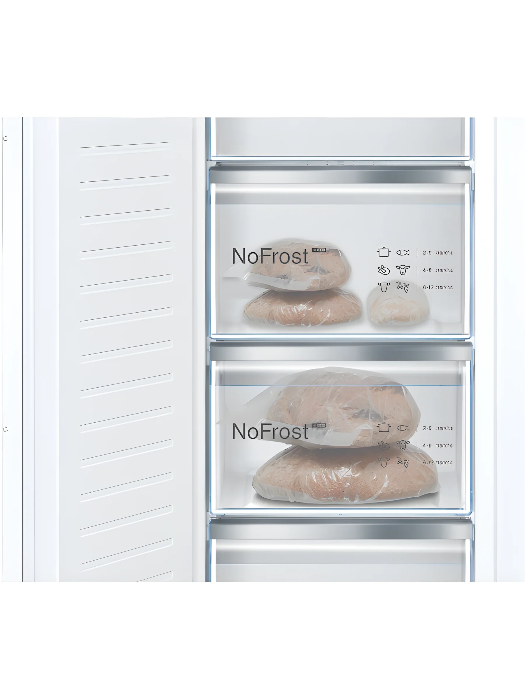 Bosch Series 4 GIN81VEE0G - Integrated Frost Free Freezer - E energy - Image 2