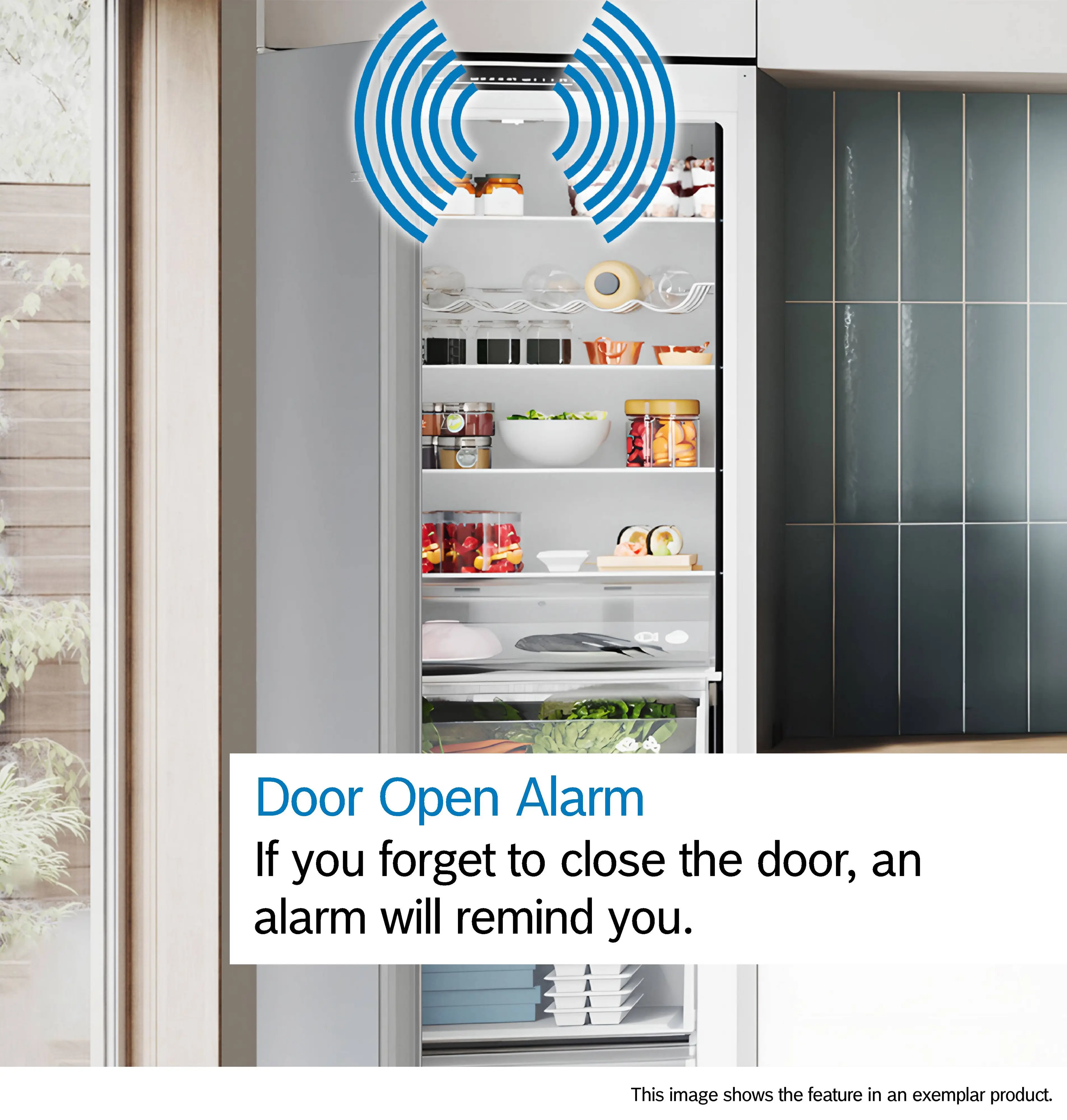 Bosch Series 4 GIN81VEE0G - Integrated Frost Free Freezer - E energy - Image 3