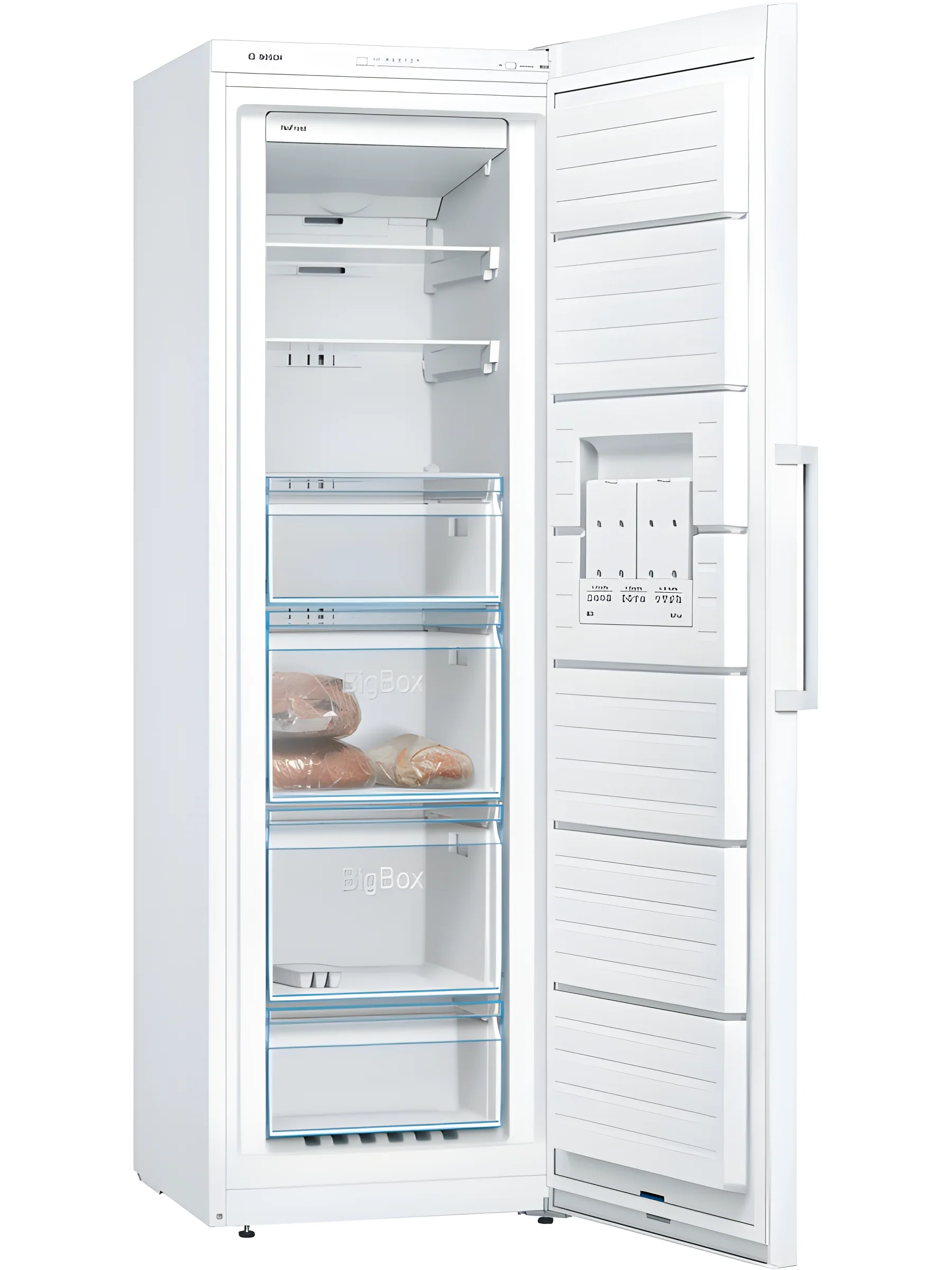 Bosch Series 4 GSN36VWEPG - White Freestanding Frost Free Freezer - E energy - Image 2