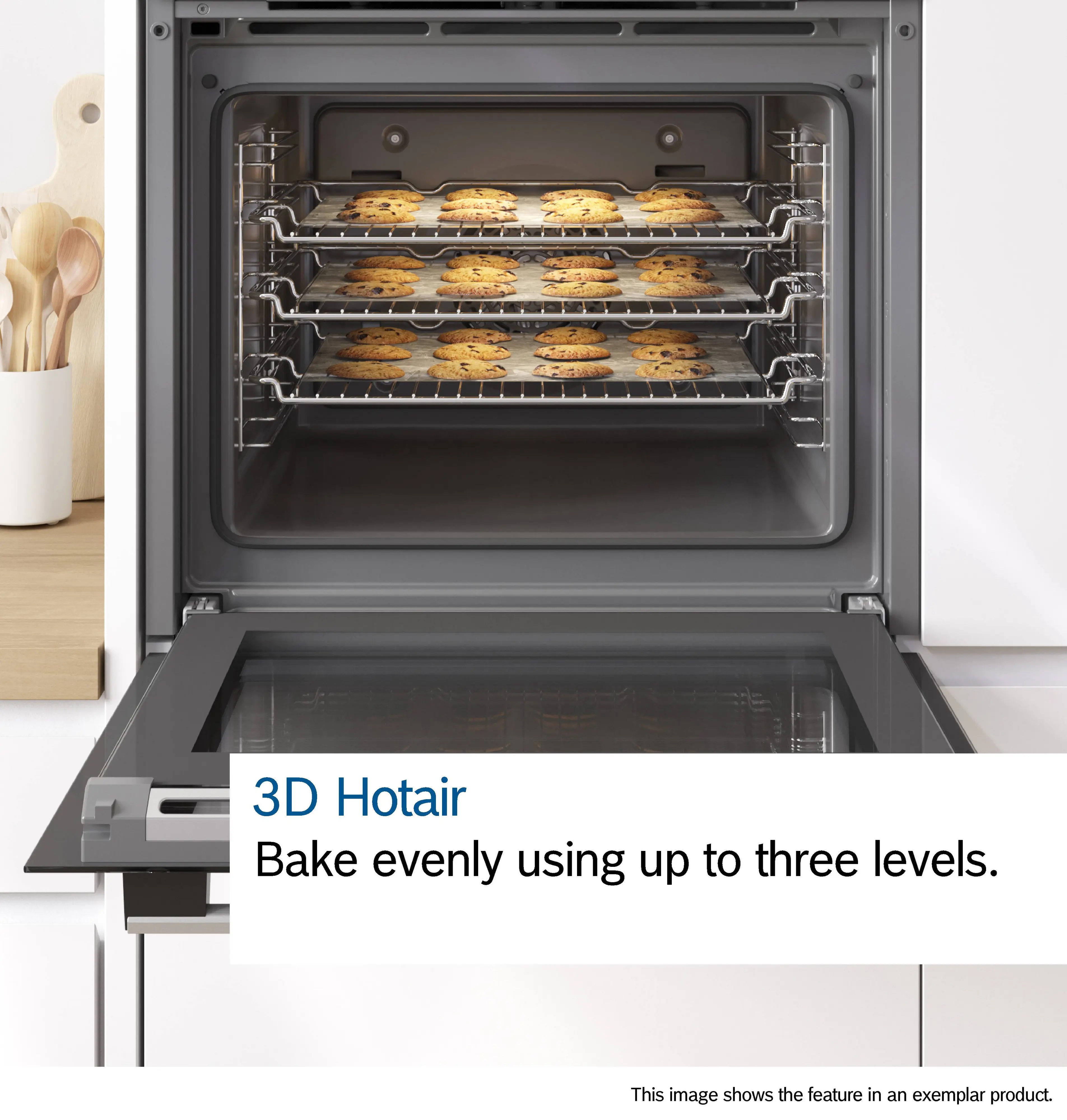 Bosch Series 4 HQA574BB3B - Black Single Oven - 71L Capacity - Pyrolytic Self-Cleaning - A+ Energy Rating - Image 7