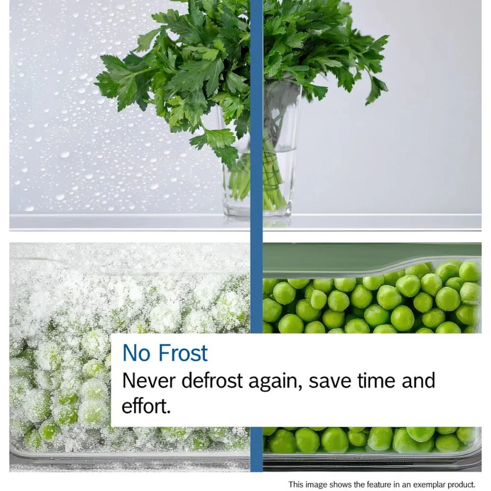 BOSCH Series 6 KAD93AIERG - Brushed Steel American Fridge Freezer - 533L Capacity - E Energy Rating - Image 12