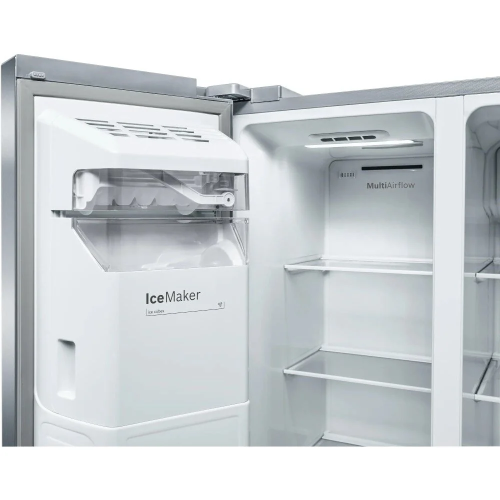 BOSCH Series 6 KAD93AIERG - Brushed Steel American Fridge Freezer - 533L Capacity - E Energy Rating - Image 9