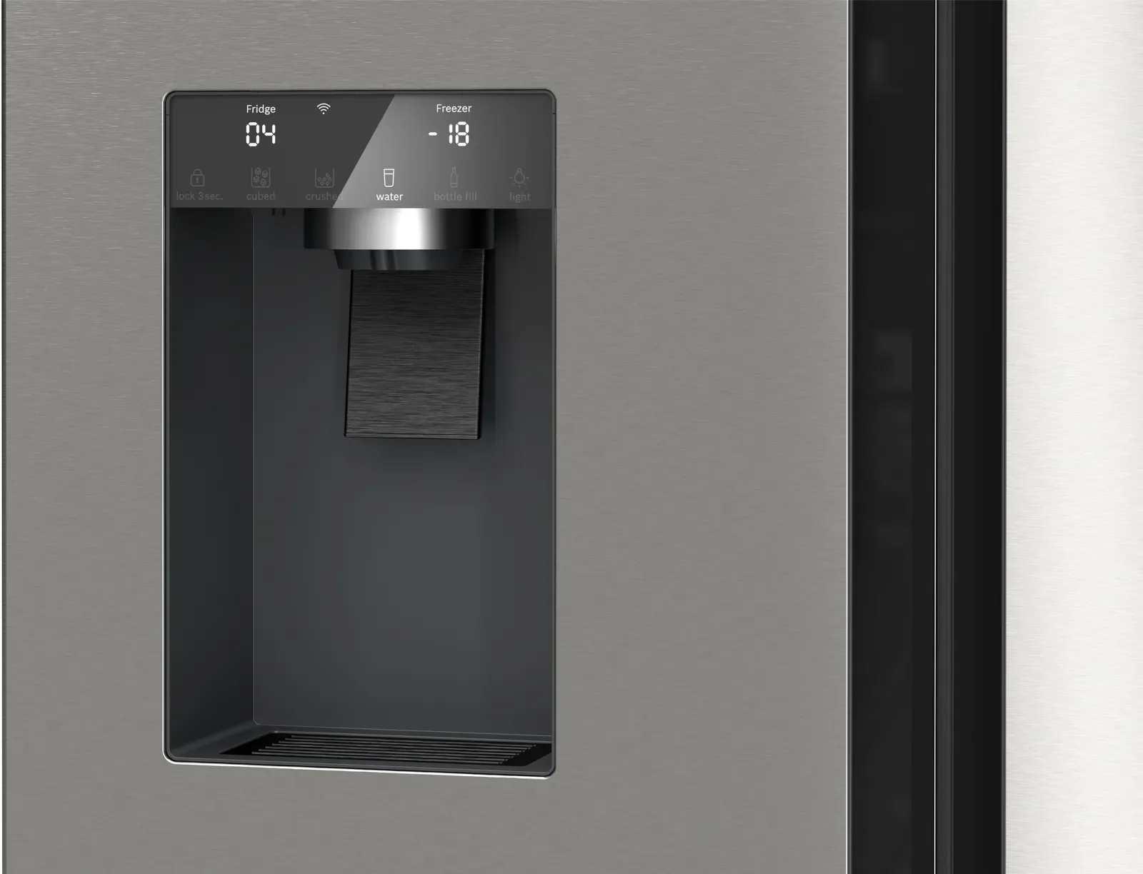 Bosch Series 6 KFD96APEA - Stainless steel Side By Side Frost Free Fridge Freezer - E energy - Image 6